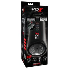   PDX Moto Blower - Suction & Vibration Male Masturbator (Black)