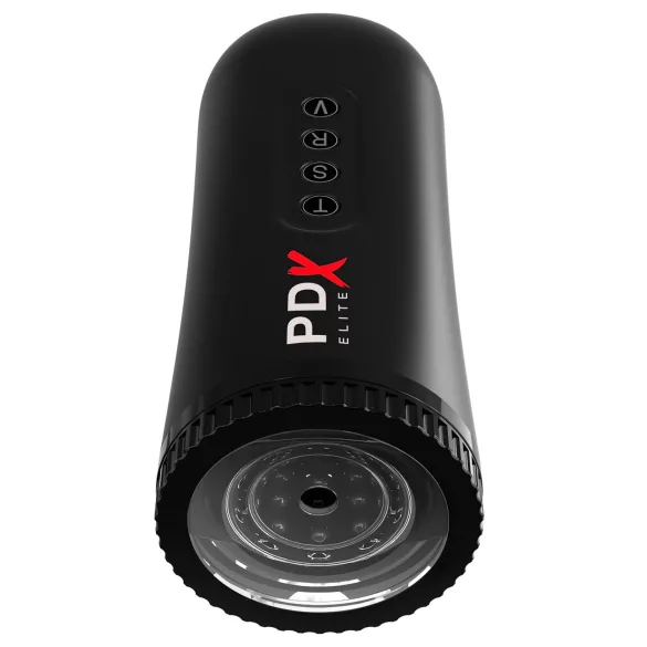 PDX Moto Blower - sucking, vibrating masturbator (black)