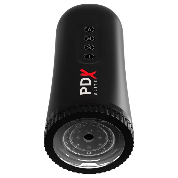 PDX Moto Blower - sucking, vibrating masturbator (black)