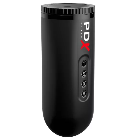PDX Moto Blower - sucking, vibrating masturbator (black)