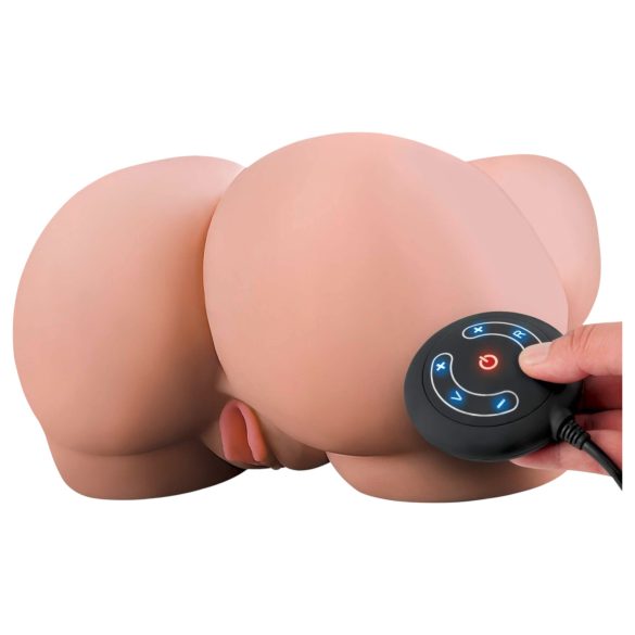 PDX Elite Milk Me Silly - Vibrating Torso Masturbator (Natural)