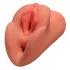 PDX Dual Stroker - 2-in-1 Realistic Masturbator (Dark Natural)