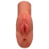 PDX Dual Stroker - 2-in-1 Realistic Masturbator (Dark Natural)