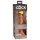 King Cock Elite 6 - Suction Cup Realistic Dildo (6") - Dark