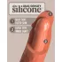 King Cock Elite 6 - Suction Cup Realistic Dildo (6") - Dark