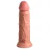 King Cock Elite 8 - Suction Cup Realistic Dildo (20cm) - Natural