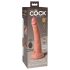 King Cock Elite 7 - Suction Cup, Wireless Vibrator 7'' - Natural