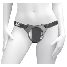 Body Dock OG - strap-on base for suction cup (black)
