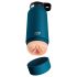 Private Pleaser Flask - Sensual Cup (Blue-Natural)