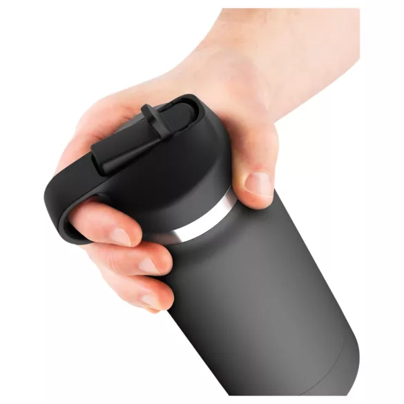 PDX - Fuck Flask Secret Delight - artificial vagina in a flask (black-natural)