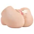 PDX Elite - suction & vibrating 2‑in‑1 masturbator (natural)