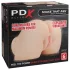 PDX Elite - Vibrating 2-in-1 Masturbator (Natural)