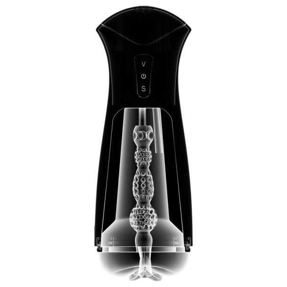 PDX Elite - Suction & Vibration Masturbator (Black)