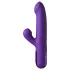 Fantasy For Her - 2-in-1 thrusting vibrator and clitoral stimulator (purple)