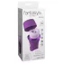 Fantasy For Her Lush Kiss Plush - suction & licking clitoral stimulator (purple)