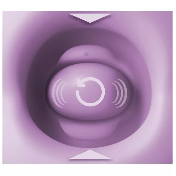 Fantasy For Her Lush Kiss Plush - suction & licking clitoral stimulator (purple)
