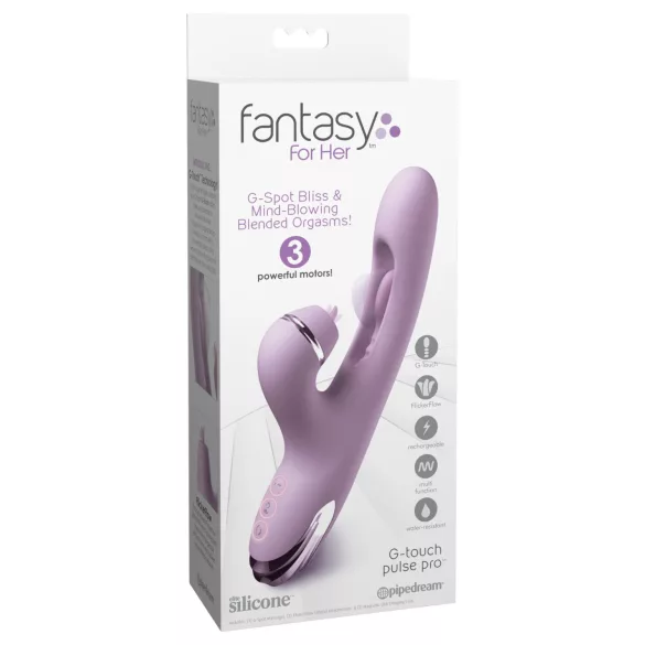Fantasy For Her G-Touch Pulse Pro - clitoral-arm vibrator (purple)