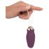Javida - Rotating Beaded Vibrating Egg with Remote (Purple)
