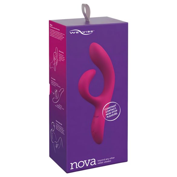 We-Vibe Nova 2 - Purple Clitoral Vibrator with Flexible Arm