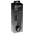 Rebel - Wireless Vibrating Penis Sleeve with Radio Function (Black)