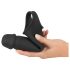 Rebel - Wireless Vibrating Penis Sleeve with Radio Function (Black)