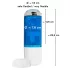 You2Toys - Rechargeable Rotating-Thrusting Masturbator (Blue-White)