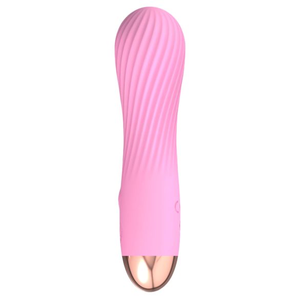 Cuties Mini - Rechargeable, Waterproof Spiral Vibrator (Pink)
