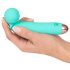 Cuties Mini Wand - Rechargeable, Waterproof Massager Vibrator (Green)