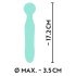 Cuties Mini Wand - Rechargeable, Waterproof Massager Vibrator (Green)