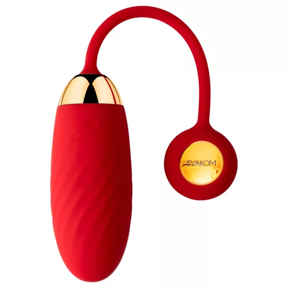 Svakom Ella Neo - wearable app-controlled vibrating egg (red)