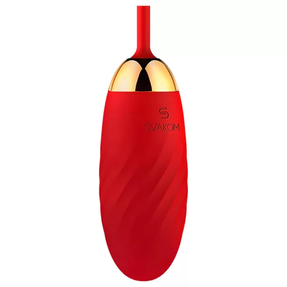 Svakom Ella Neo - wearable app-controlled vibrating egg (red)