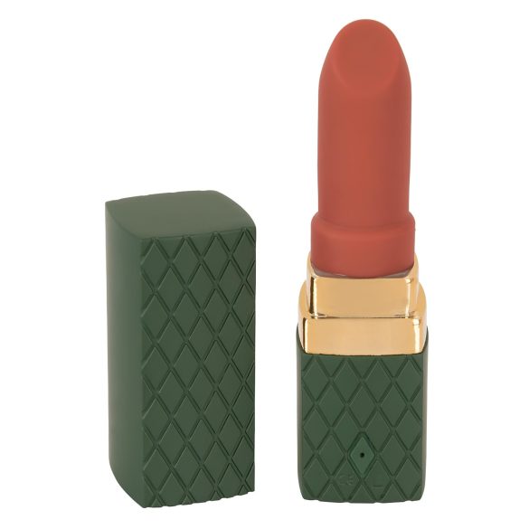 Emerald Love - Red Waterproof Rechargeable Lipstick Vibrator