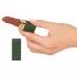 Emerald Love - rechargeable, waterproof lipstick vibrator (red)