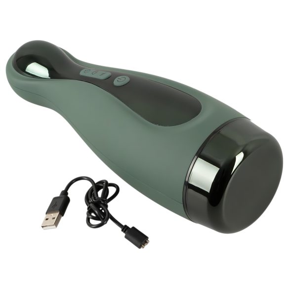 Rebel 2-in-1 Rechargeable Vibrating & Suction Male Masturbator