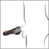 Rebel - Rechargeable Dual Motor Acorn Vibrator (Black)