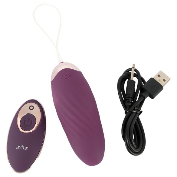 Javida Shaking Love - Purple Wireless Vibrating Egg