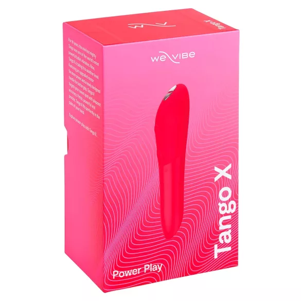 We-Vibe Tango X - rechargeable, waterproof bullet vibrator (coral)