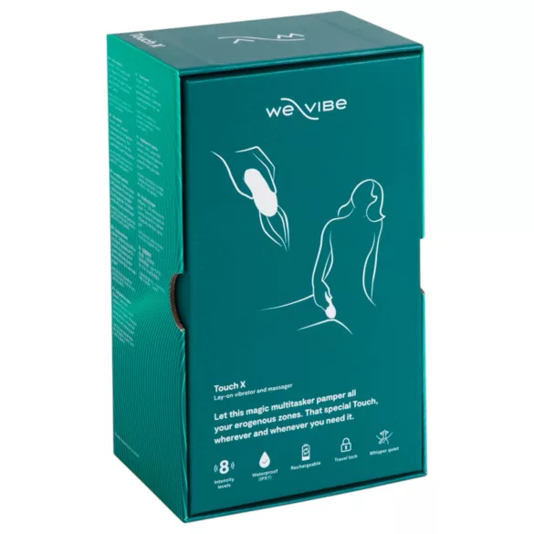We-Vibe Touch X - rechargeable, waterproof clitoral vibrator (green)