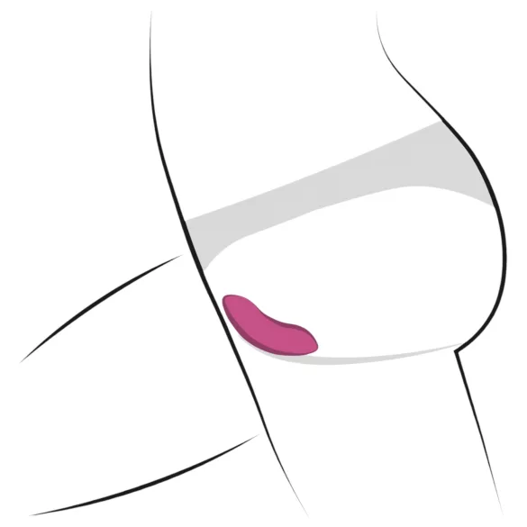 Svakom Edeny - App-controlled knicker vibrator (purple)
