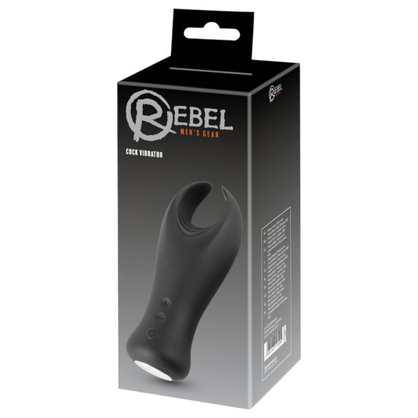 Rebel - Vibrating Glans Stimulator (Black)