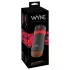 WYNE 04 - cordless vibrating and sucking masturbator (brown)