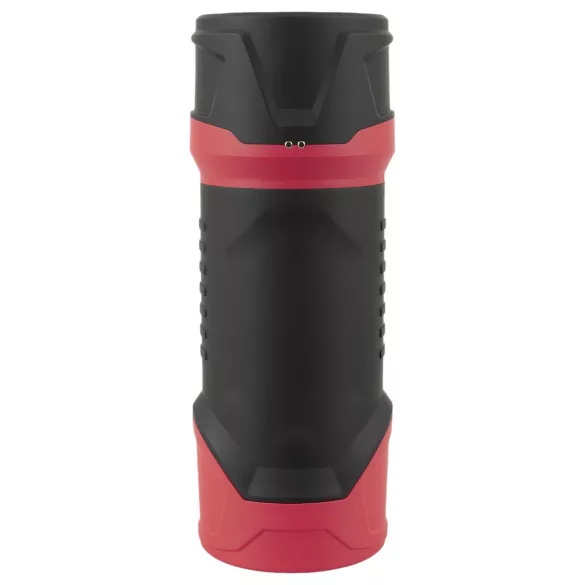 WYNE 04 - cordless vibrating and sucking masturbator (brown)
