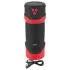 WYNE 04 - cordless vibrating and sucking masturbator (brown)