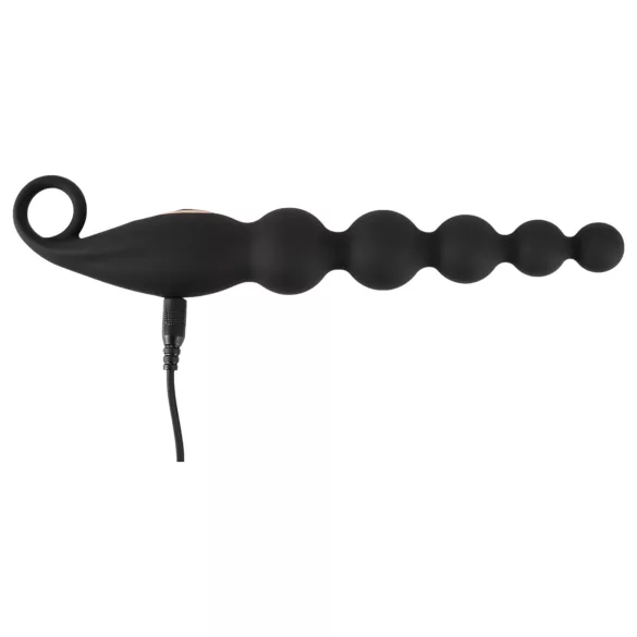 ANOS Sensations - Beaded Anal Vibrator (Black)