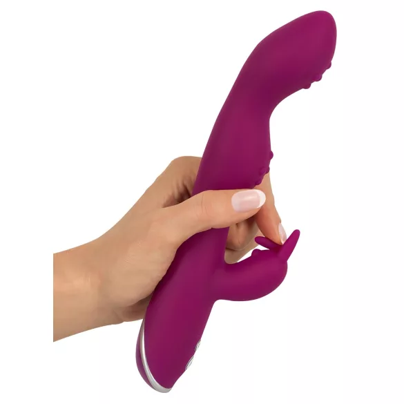 SMILE - Flexible G-Spot & Clitoral Vibrator with Dual Arms (Purple)