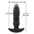 ANOS - Radio-Controlled Thrusting Anal Vibrator (Black)