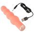 You2Toys Peachy Mini Beads - Beaded Vibrator (Peach)