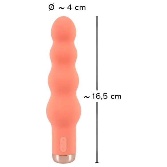 You2Toys Peachy Mini Beads - Beaded Vibrator (Peach)