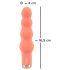 You2Toys Peachy Mini Beads - Beaded Vibrator (Peach)