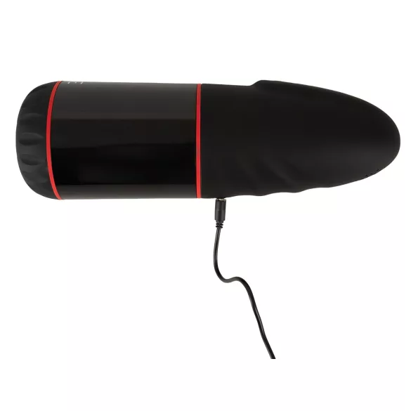 WYNE 02 - Rechargeable Vibrating-Suction Pleasure Device (Black-White)